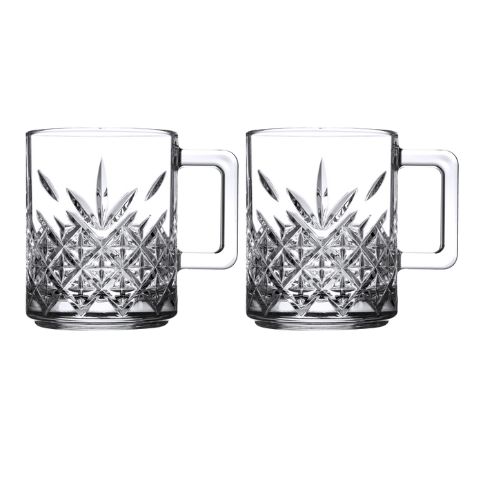 Pasabahce Theeglas Timeless 25 cl - Hardglas Transparant 2 stuks