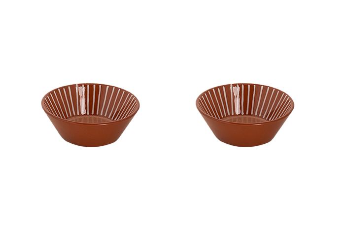 Colori Del Sud - Mezquita - Schaal - 2 stuks - 45 cl - ø 15 cm