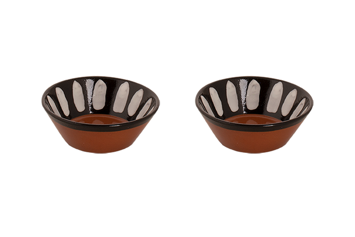 Colori Del Sud - Mezquita - Schaal - 2 stuks - 45 cl - ø 15 cm