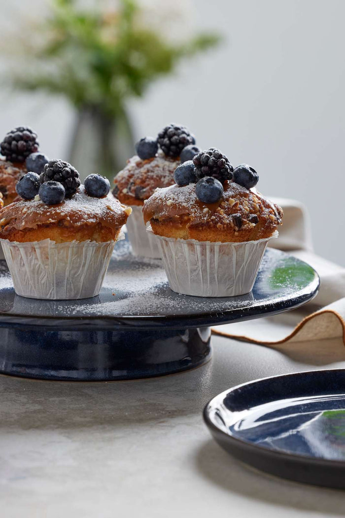 Bitz Taartplateau Donkerblauw ø 30 cm