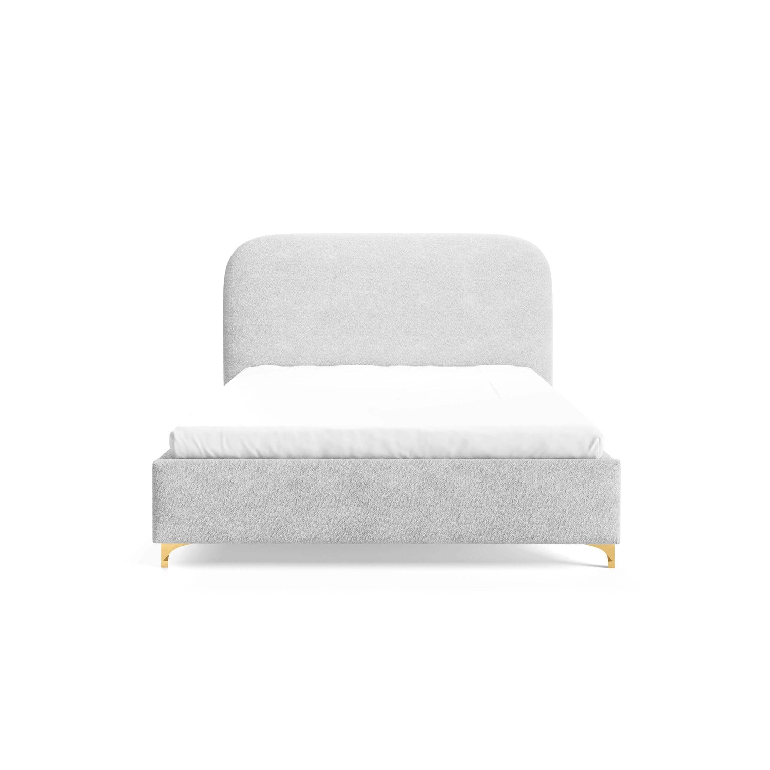 by fonQ Aura Bedframe - 180 x 200 cm - Lichtgrijs