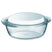 Pyrex Essentials ovenschaal rond met deksel - 1 + 0,3 liter
