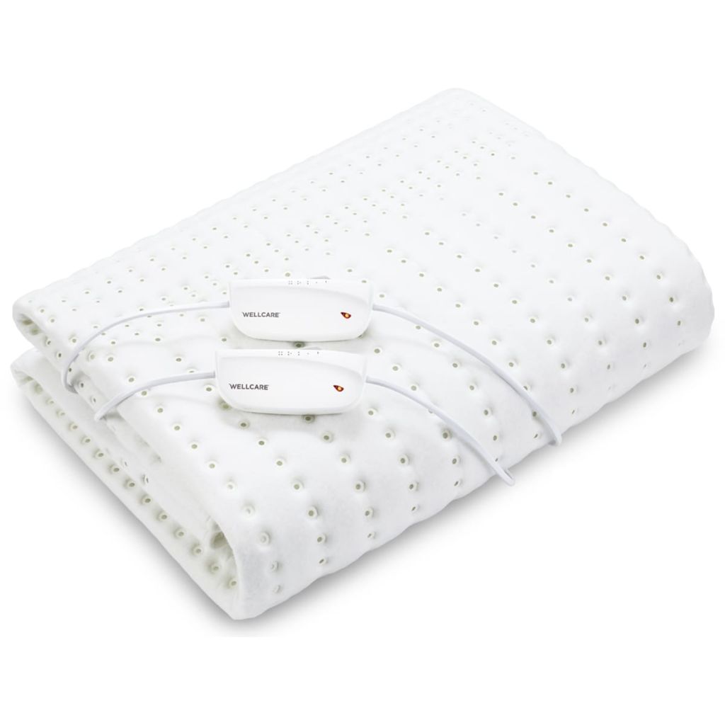WellCare Elektrische onderdeken Cosy Fleece wit 160x150 cm 79503.01