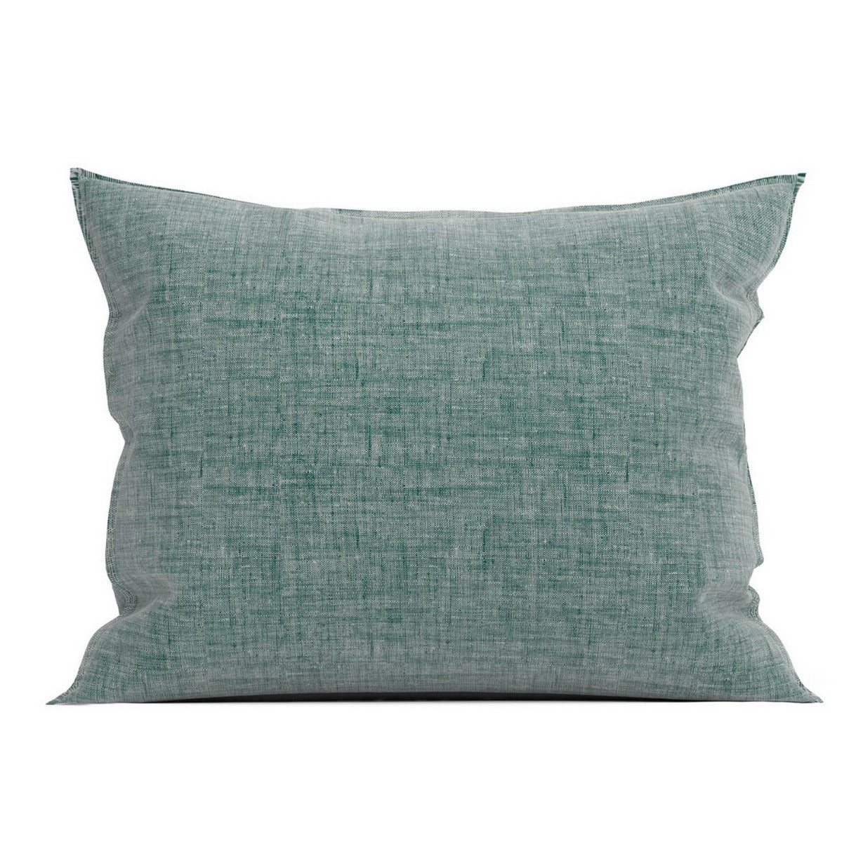 Zo Home Lino Kussensloop Linnen Look emerald green