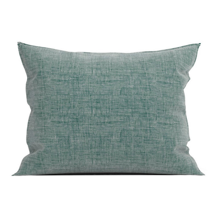 Zo Home Lino Kussensloop Linnen Look emerald green