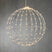 Luca Lighting Kerstverlichting Bal met Witte LED - Ø40 cm - Zilver