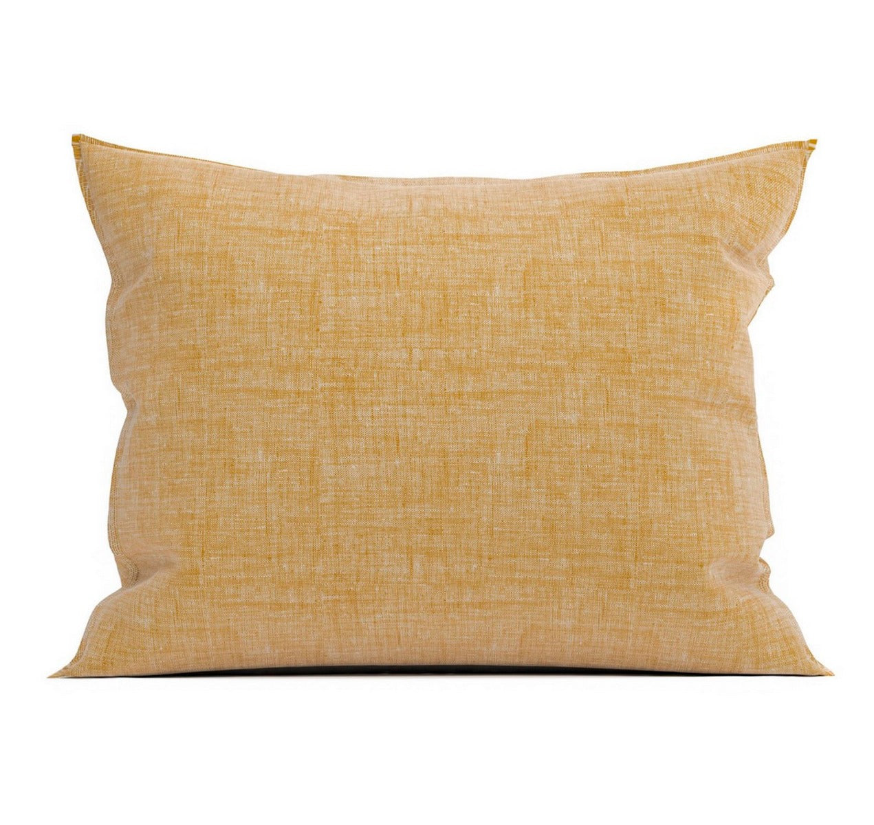 Zo Home Lino Kussensloop Linnen Look ochre yellow