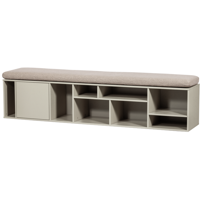 vtwonen Letterba(n)k XL Bankje - Grenen - Dust - 40x194x40