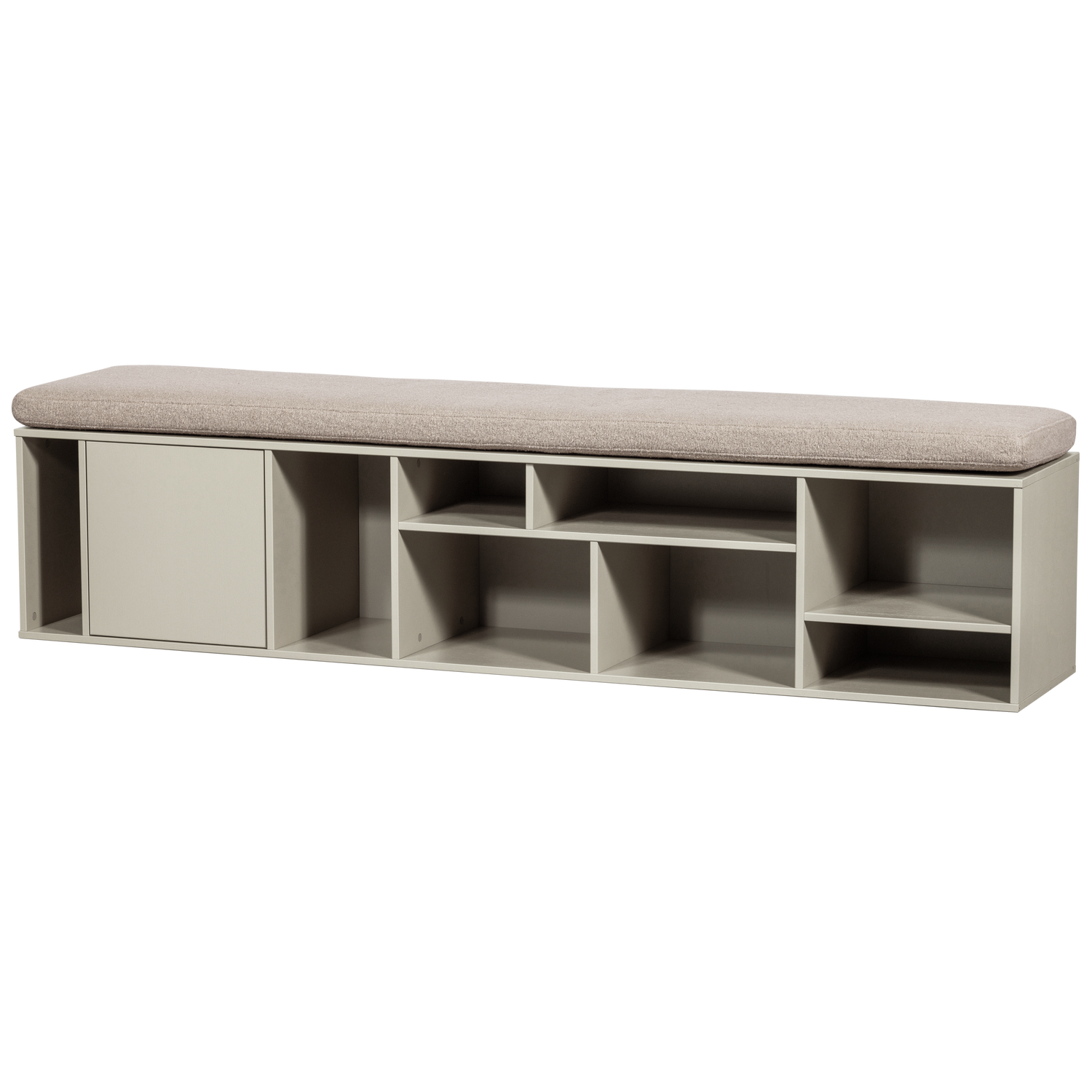 vtwonen Letterba(n)k XL Bankje - Grenen - Dust - 40x194x40