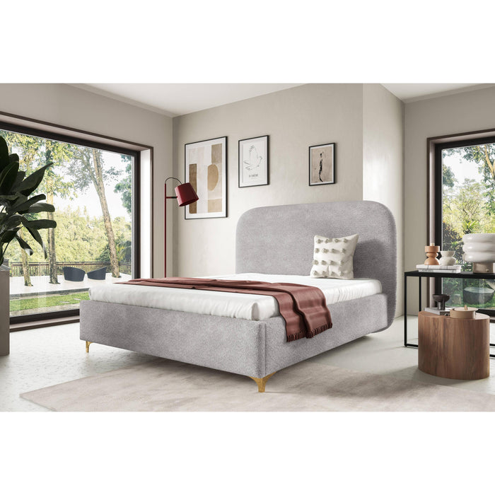 by fonQ Aura Bedframe - 160 x 200 cm - Grijs