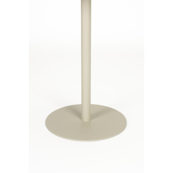 Zuiver Snow Bijzettafel Rond 35 cm Metaal Beige