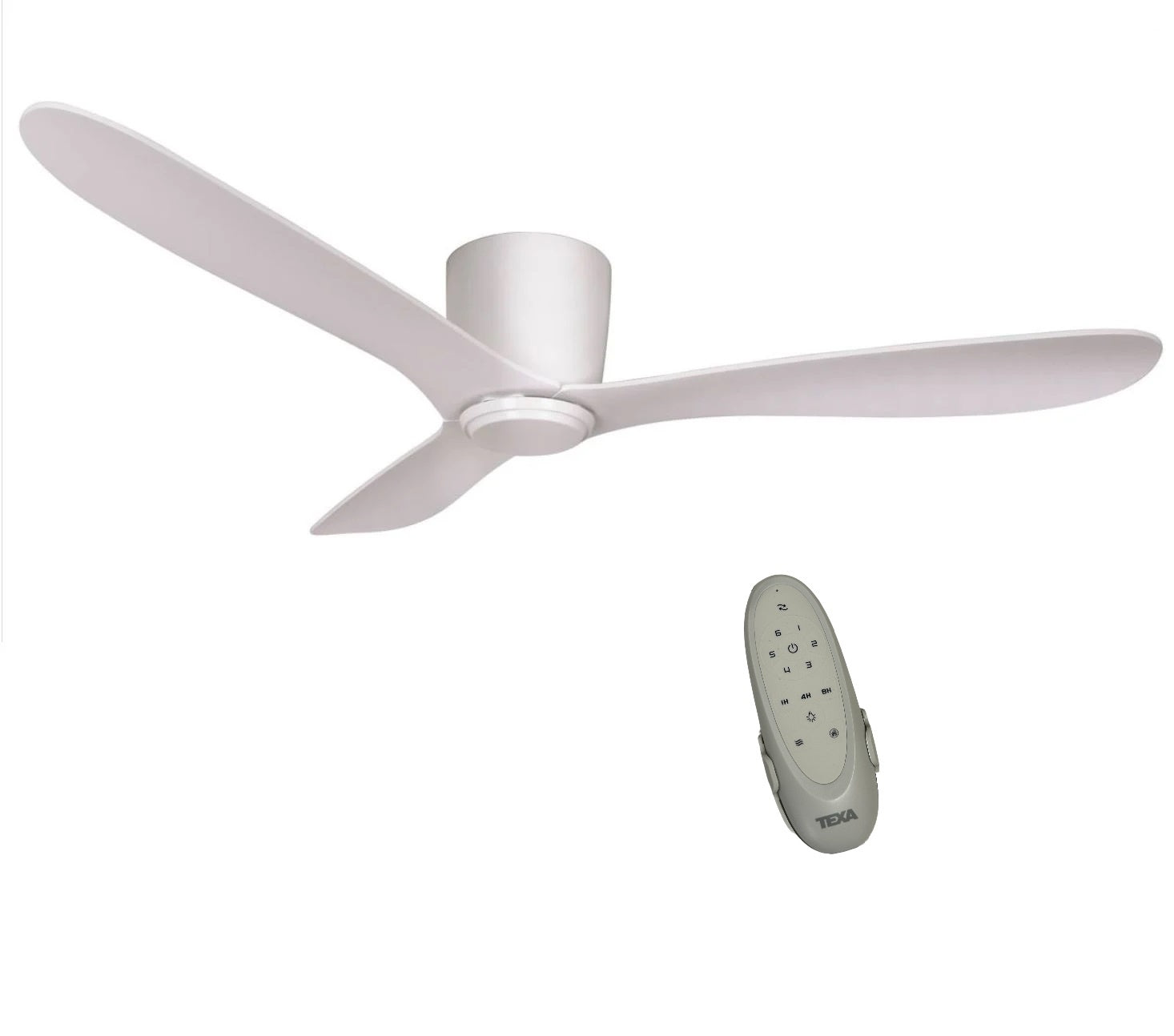 Freelight Plafondventilator Aeolus Cetus Eco Wit Ø 132 CM