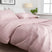 Zo Home Satinado Dekbedovertrekset Uni Katoen Satijn - shady pink