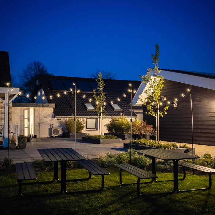 Set verlichtingspalen New York