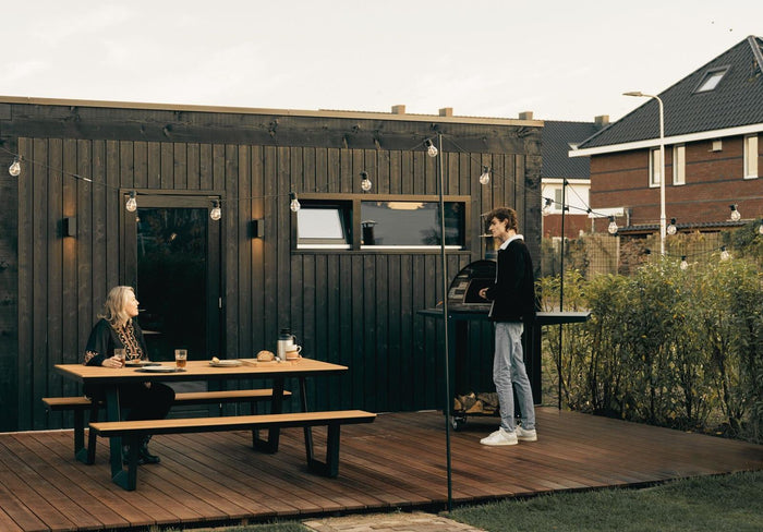 Set verlichtingspalen New York