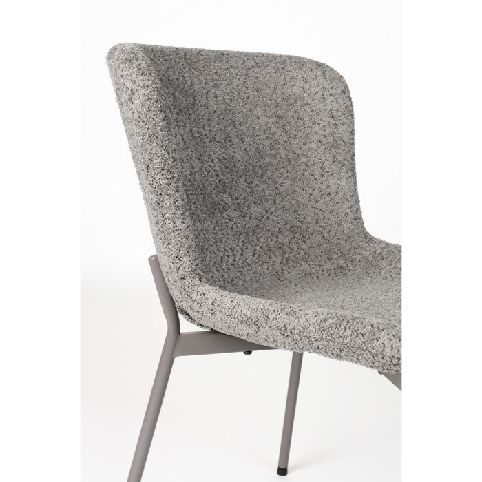 Housecraft Living Marion Eetkamerstoelen Off Grijs - Set van 2