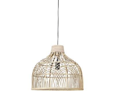 Light & Living Light&living Hanglamp Ø48x43 cm POCITA rotan naturel
