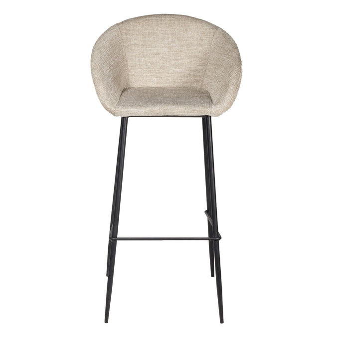 Giga Meubel - Barkruk Amira Beige  - Set van 2