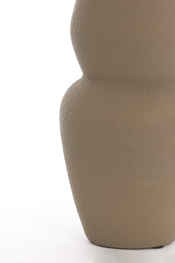 Light & Living Light&living Vaas Ø19x46,5 cm ARAM keramiek bruin