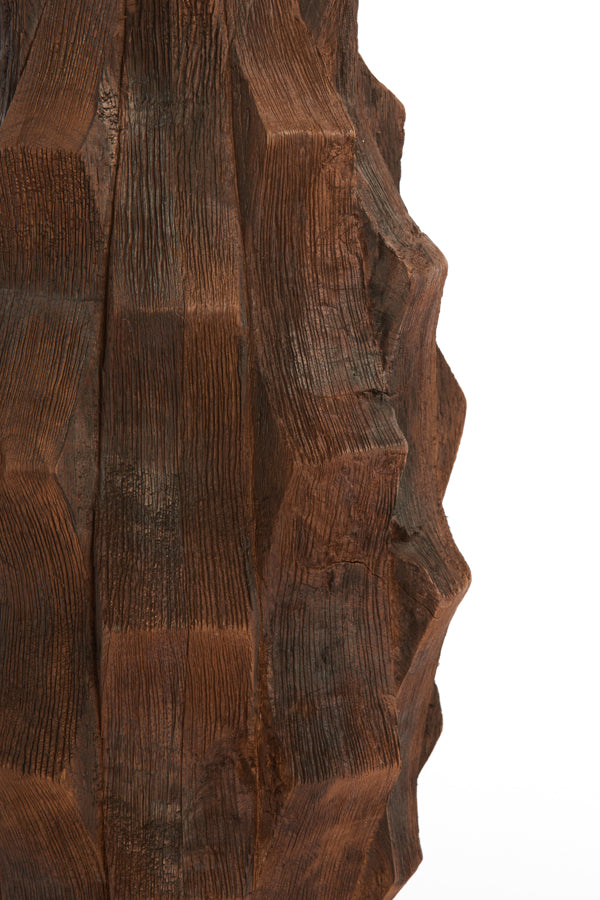 Light&living Lampvoet Ø21x46 cm TAKABE hout chocolade bruin