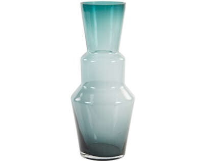 Light & Living Light&living Vaas Ø20x44,5 cm TROSMU glas donker groen