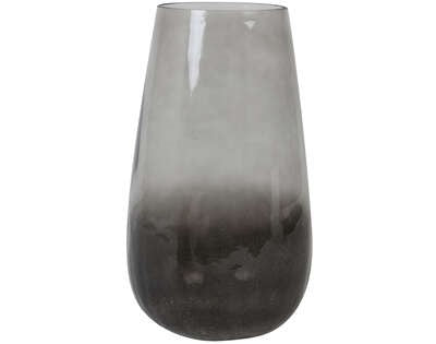 Light & Living Light&living Vaas Ø23x41 cm PERLY smoke glas grijs
