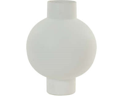 Light&living Vaas Ø27,5x37,5 cm GEORGINA keramiek mat wit