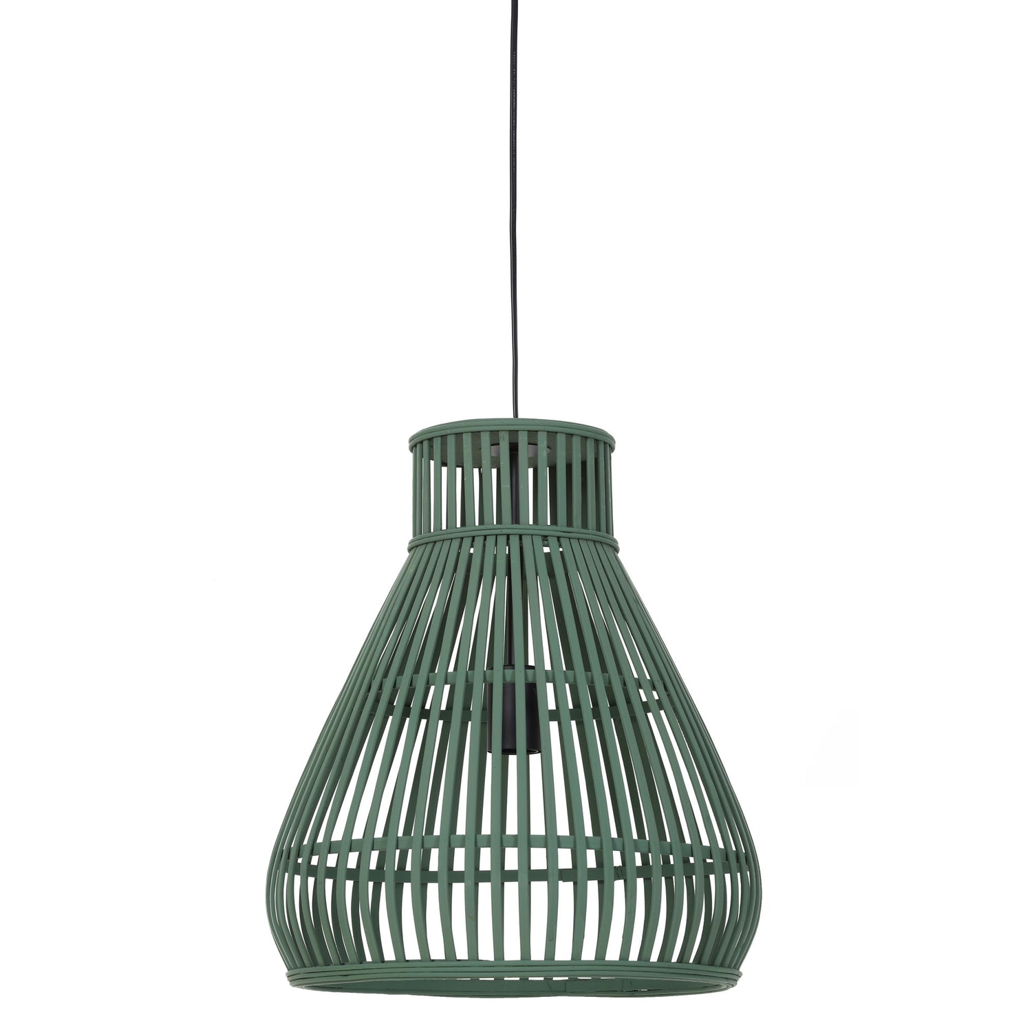 Light & Living Hanglamp Timaka - Rotan Groen - Ø37cm