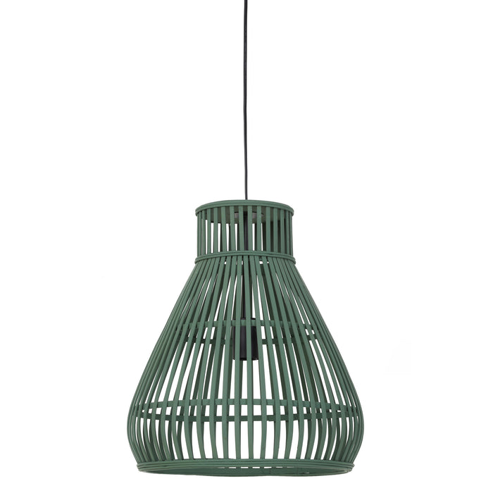Light & Living Hanglamp Timaka - Rotan Groen - Ø37cm