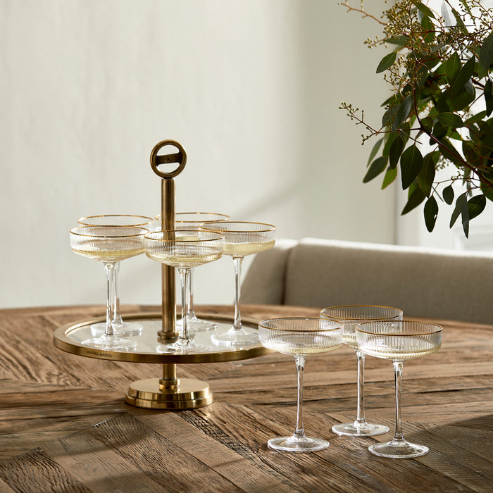 Riviera Maison champagnecoupe, champagneglas - Maison Coupe