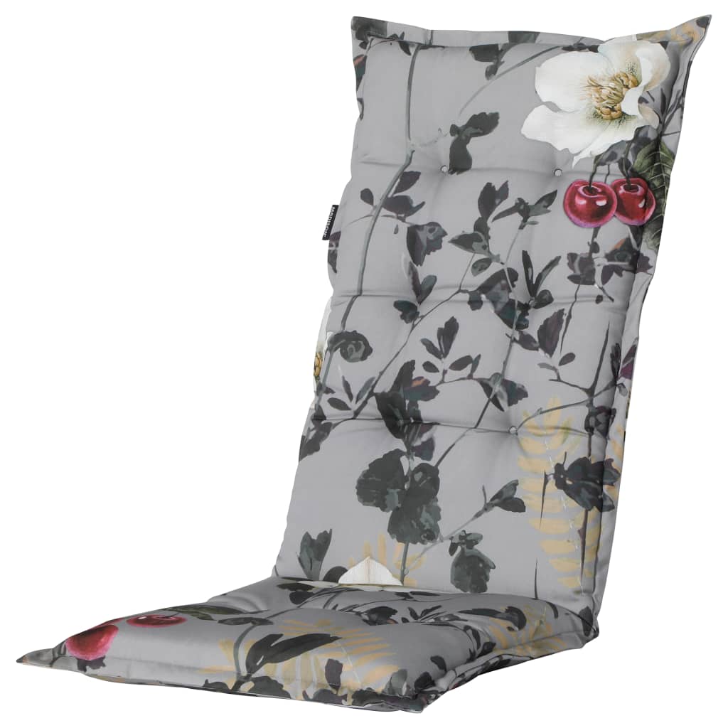 Madison Stoelkussen met hoge rug Zara 123x50 cm grijs