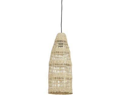 Light & Living Light&living Hanglamp Ø20x52 cm LATIKA zeegras naturel