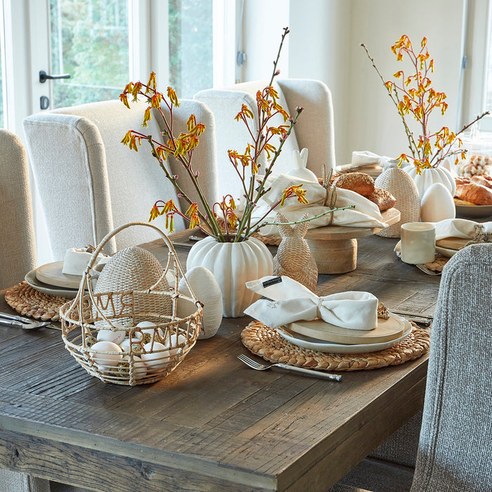 Riviera Maison mok met oor Beige - Portofino - Aardewerk