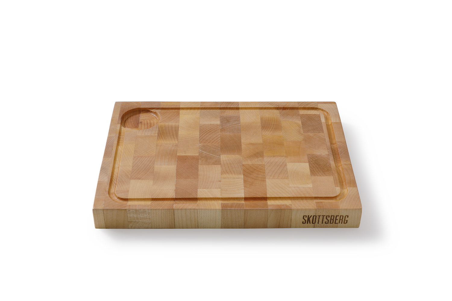 Skottsberg - Wood Works - Snijplank met sapgeul - 35 x 25 x 3,5 cm