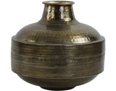 Light & Living Light&living Vaas deco Ø38x35 cm POMOY antiek brons