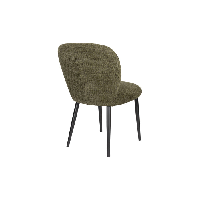 Housecraft Living Alaz Eetkamerstoelen Groen - Set van 2