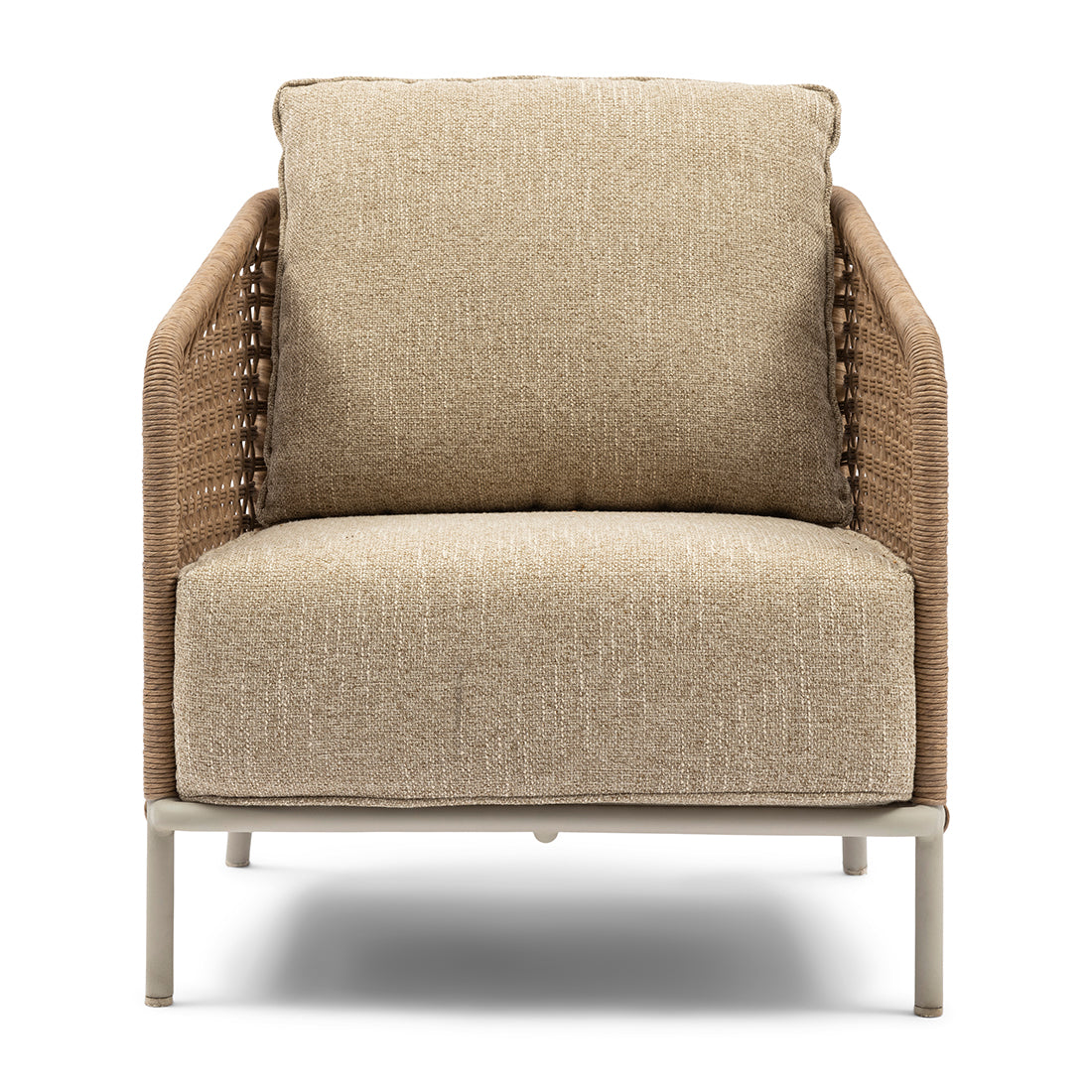 Riviera Maison Tuinstoel buiten - Sanur Outdoor Lounge Chair  - Beige