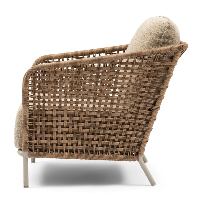 Riviera Maison Tuinstoel buiten - Sanur Outdoor Lounge Chair  - Beige