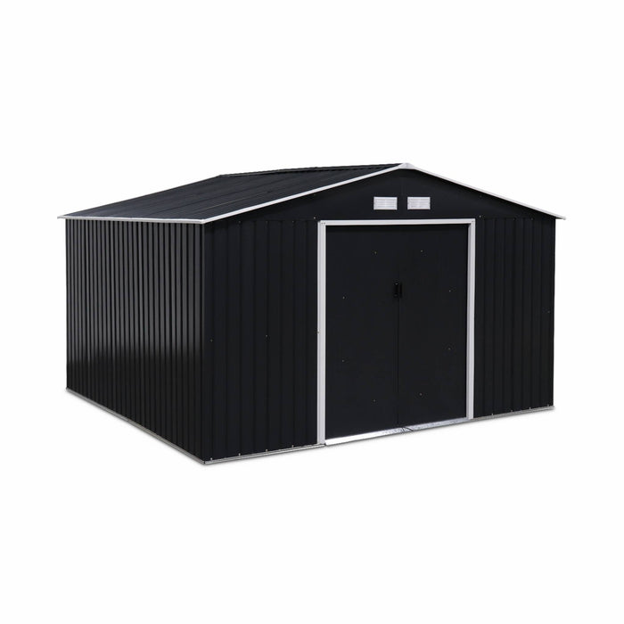 sweeek - Metalen tuinhuisje 10,85m²