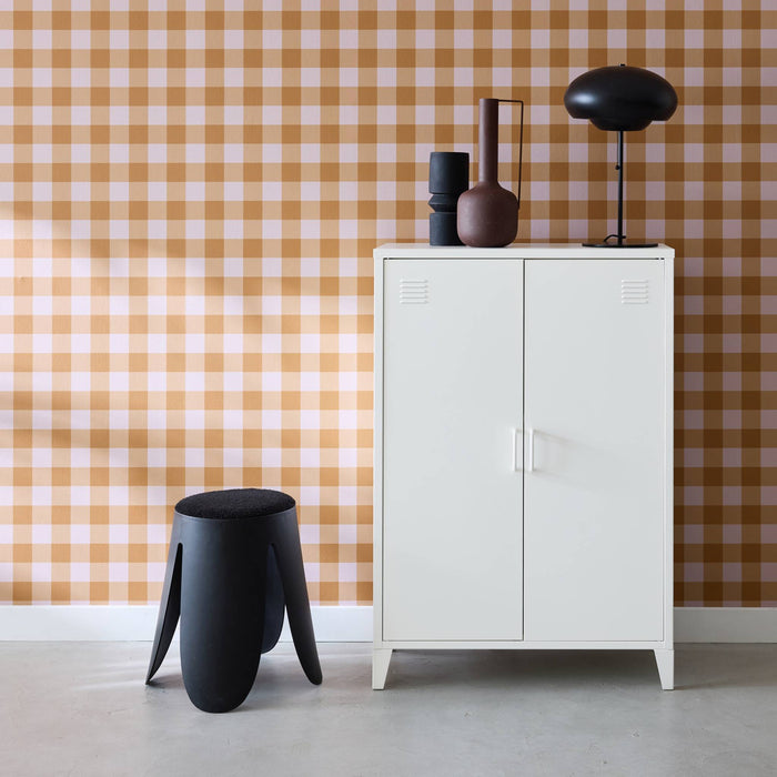 sweeek - Industriële metalen kast 2 deuren