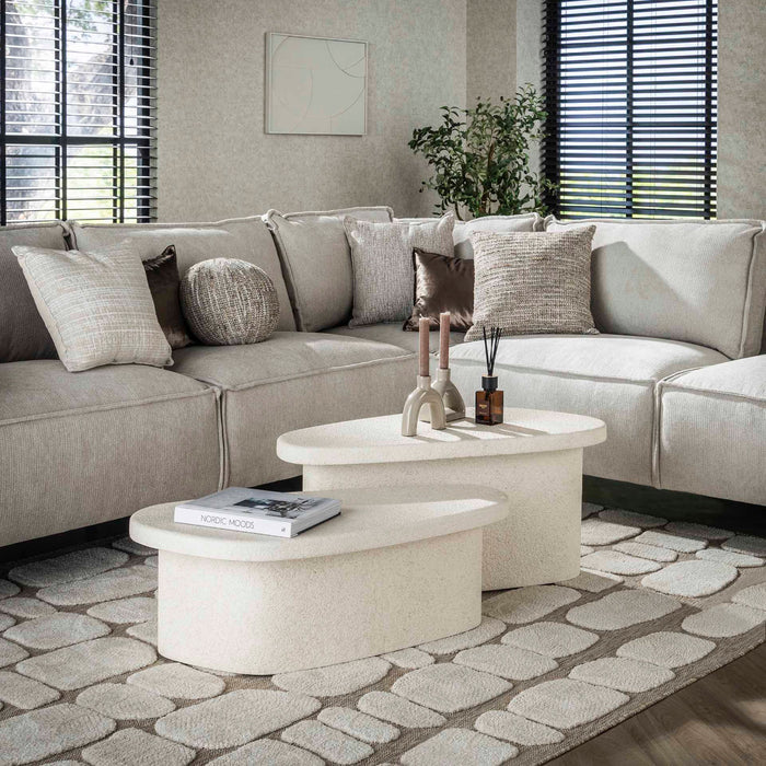 Fraaai - Sachiko organische salontafels - set van 2 - XL