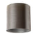 QAZQA Velours lampenkap taupe cilinder 40|40|40