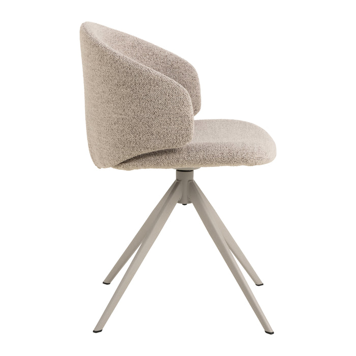 by fonQ Elora Eetkamerstoel - Zand