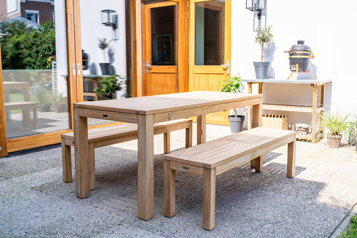 Teakhouten bank Java