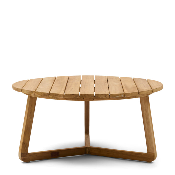 Riviera Maison Bijzettafel buiten  - Lovina Dia 80 - Bruin