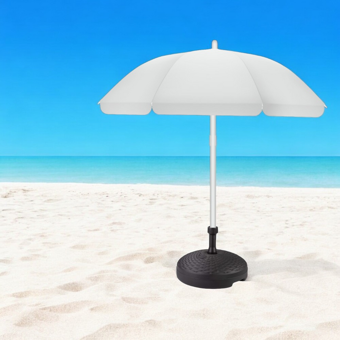 HIXA Aktive Parasolvoet Vulbaar Rotan Antraciet 20 KG 45x30cm