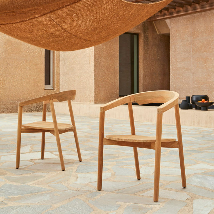 Tikamoon - Francia - Massief teak tuinstoel