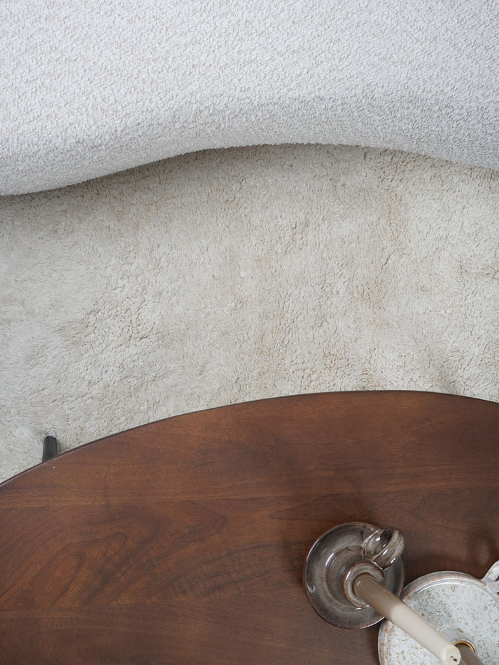 Veer Carpets - Wasbaar Vloerkleed Beach - Creme 160 x 230 cm