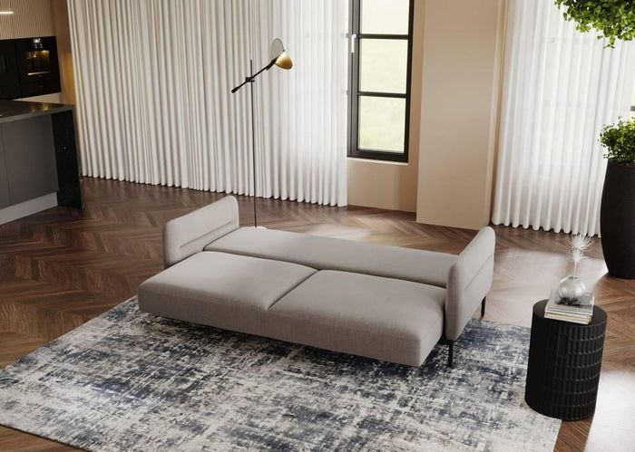 NADUVI Collection 3-zitsbank Selene met poef