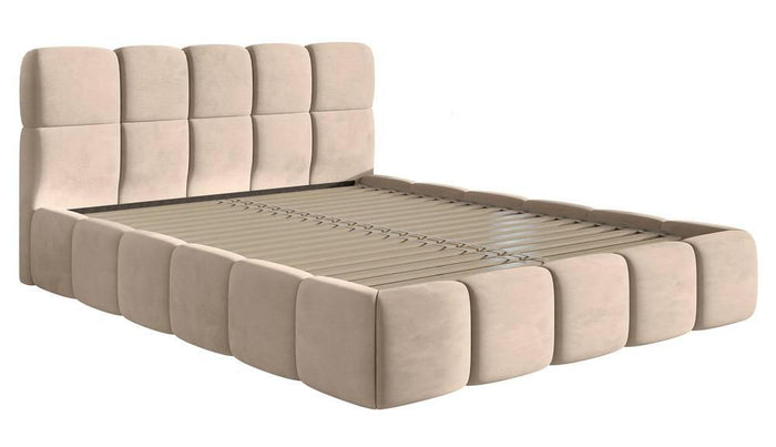 NADUVI Collection Bedframe Chloe velvet 180 x 200